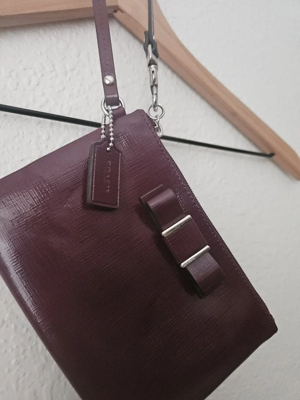 Coach mahogany purple